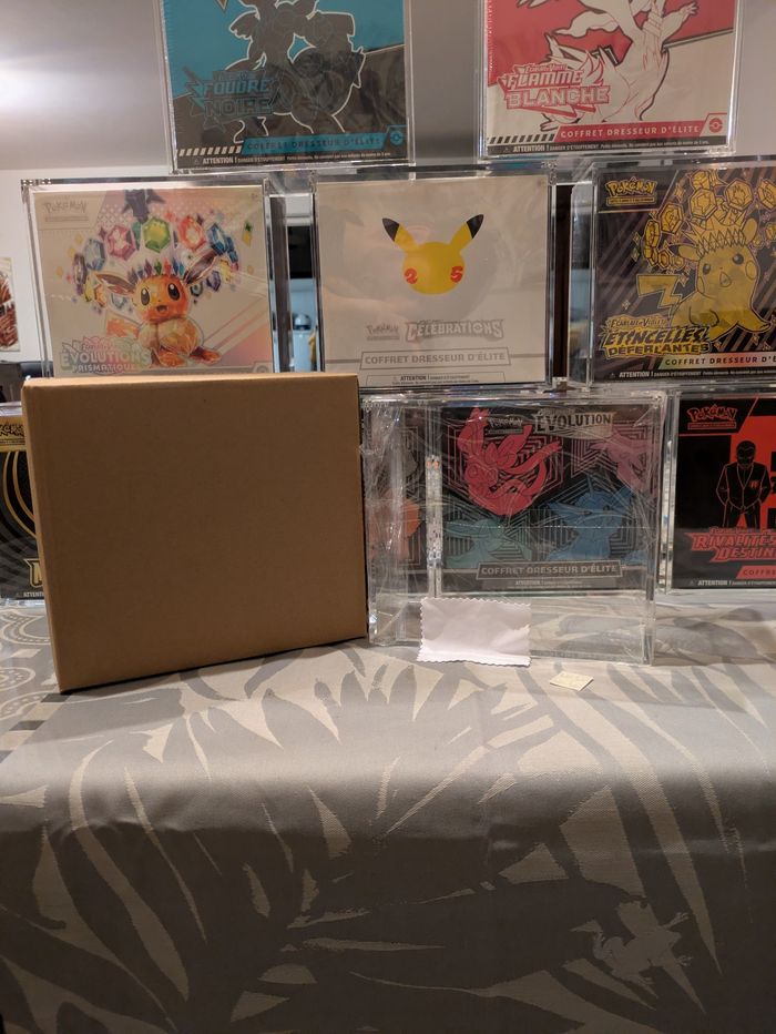 X10 Protection Acrylique Premium ETB Pokémon – Couvercle Aimanté - photo numéro 2