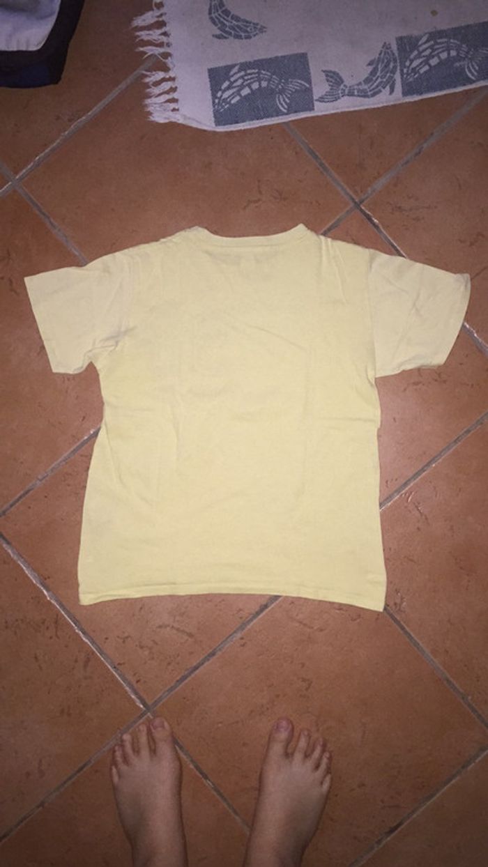 Teeshirt jaune garçon T10 ans Décathlon - photo numéro 3