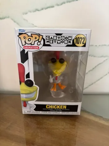 Figurine funko pop chicken cartoon network 1072