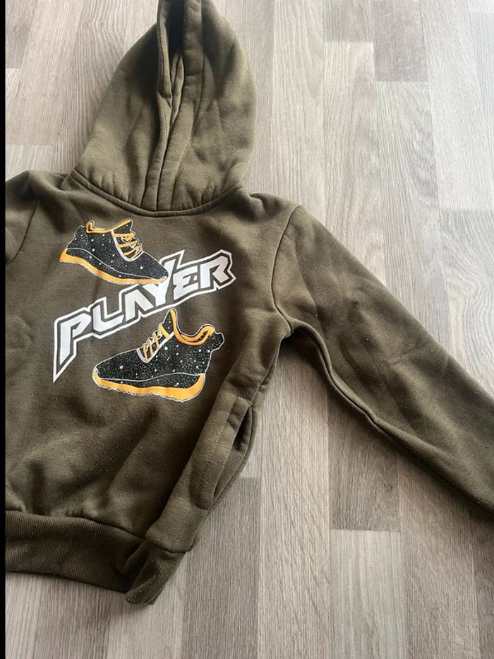 Pull avec capuche Freeboy taille 8 ans - photo numéro 2