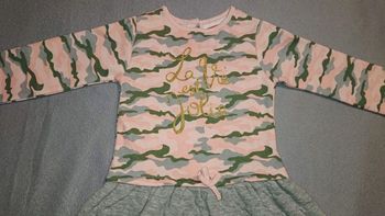 Robe manches longues, 2 ans/24 mois, Tissaia, Neuve