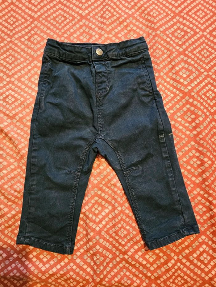 Pantalon bleu foncé
