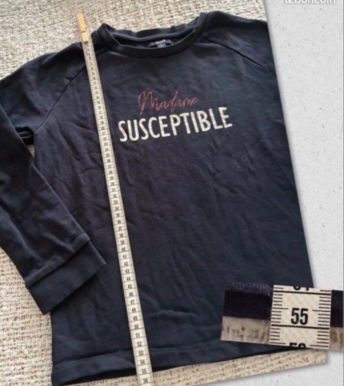 Sweat bleu marine - photo numéro 6