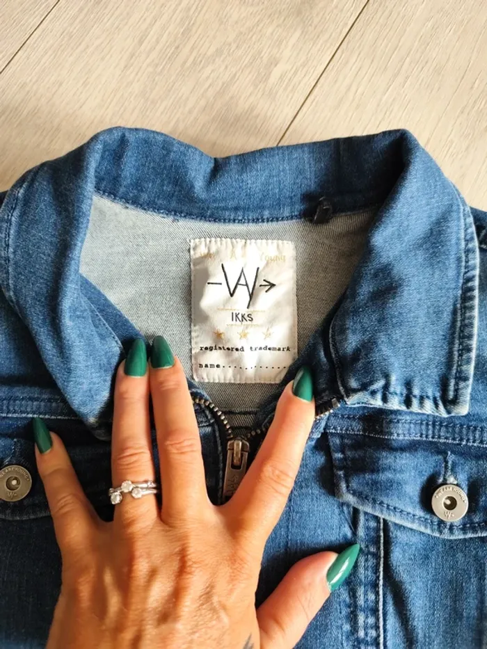 Veste en jeans IKKS - photo numéro 4