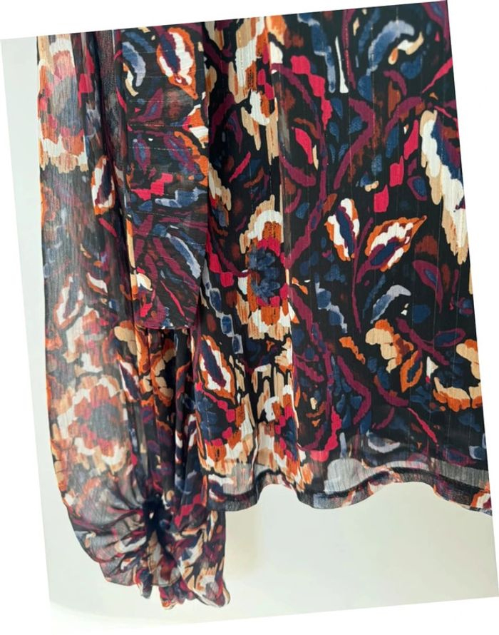 Blouse motif floral taille S - photo numéro 3