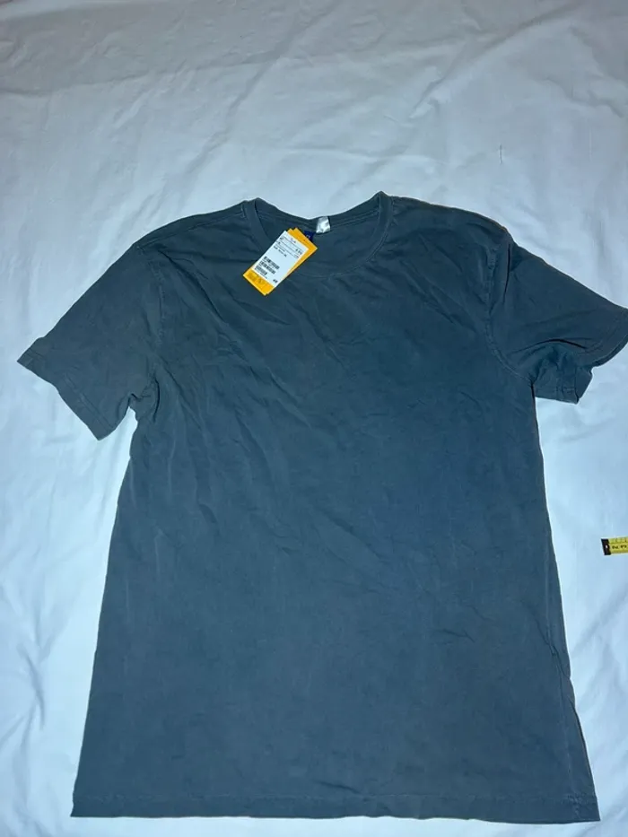 T-shirt gris h&m