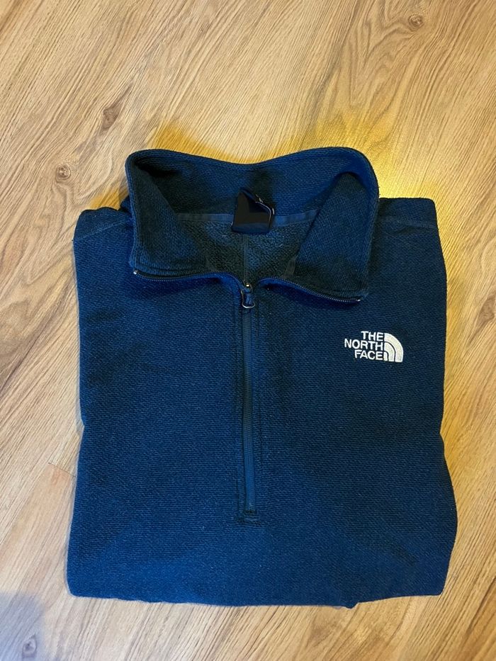 Pull 1/4 zip The North Face marine