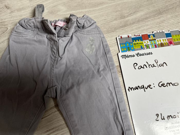 Pantalon fille 24 mois - photo numéro 2
