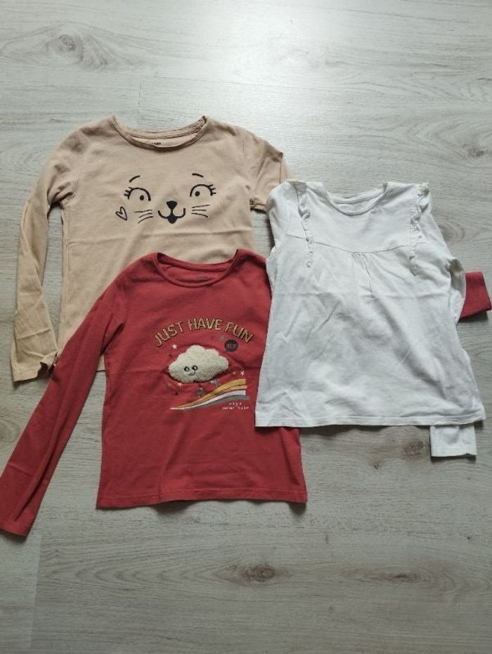Lot de tee shirt fille 8 ans