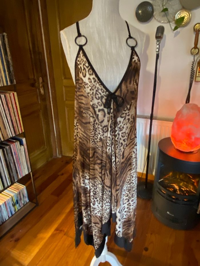 Robe longue imprimé animal – Breakout - photo numéro 2