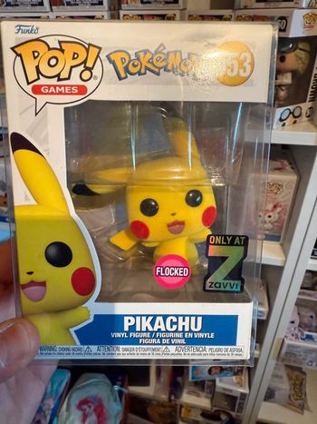 Funko pop Pokémon flocked