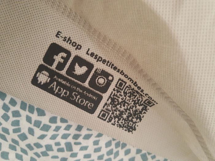 Tote bag sac shopping réutilisable LPB Woman - photo numéro 4