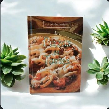 Livre de cuisine : pizza et tartes 
En très bon état