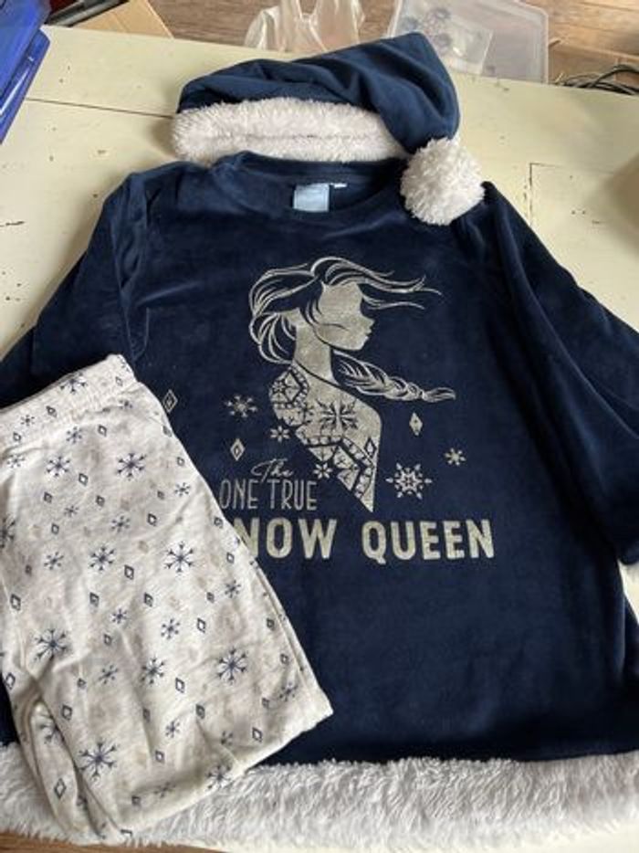 Pyjama pilou reine des neiges