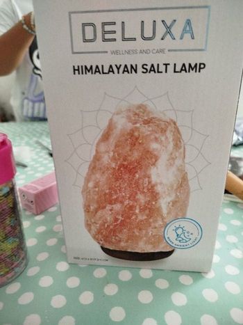 #kytieaccessoiredeco. Lampe rose des sables himalayan