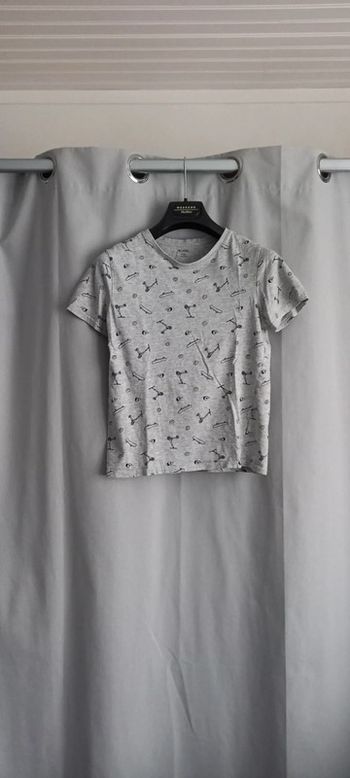 T-shirt gris kiabi 12 ans