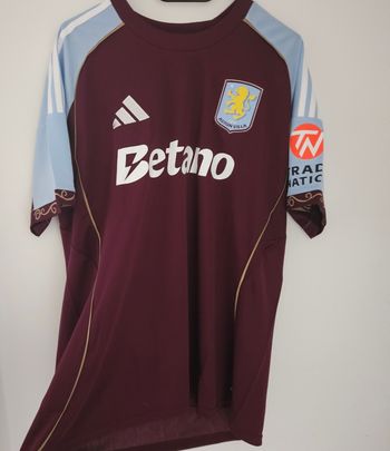 Maillot domicile Aston Villa FC 25/26