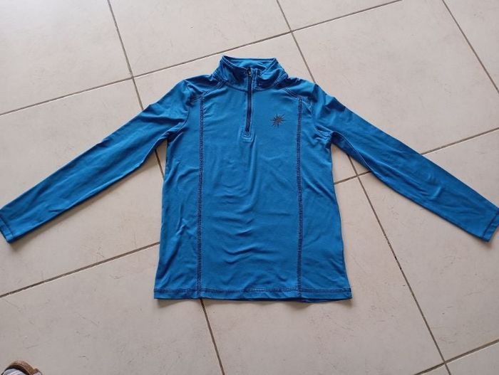 Tee shirt sous vêtements thermique chaud 8_10 ans Crivit Très chaud