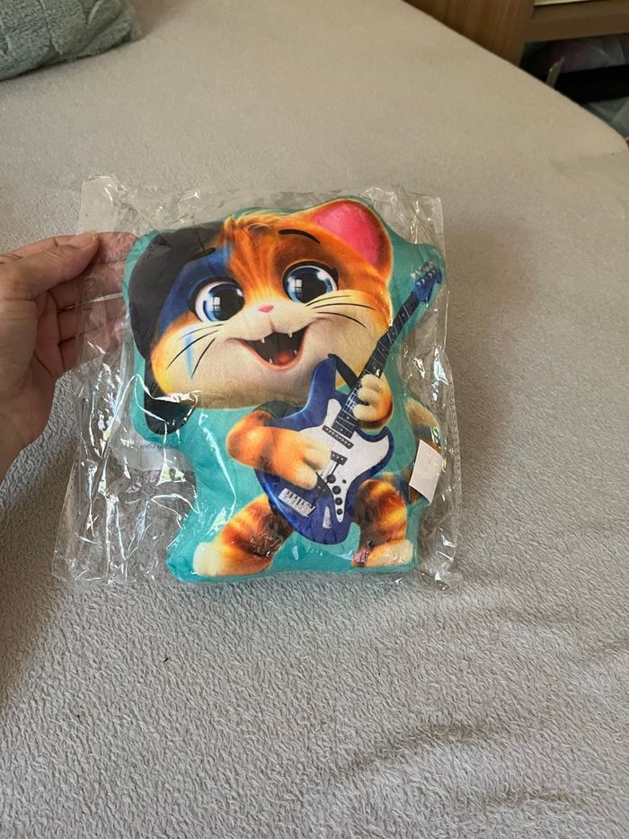 Coussins décoratifs chat pour enfants Neuf