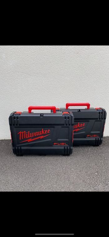 Lot de 2 mallettes Milwaukee