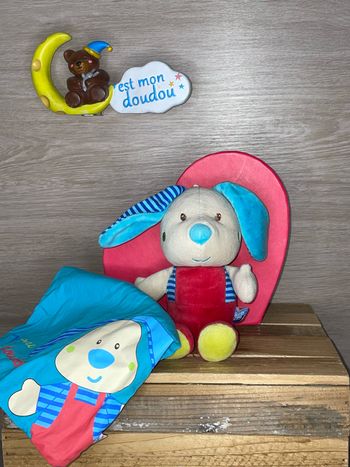 SDO184 doudou lapin 🐰 chien 🐶 sucre d’orge