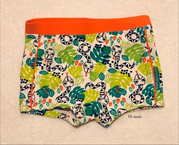 Maillot de bain piscine natation jungle serpent bébé garçon taille 18 mois Petit Béguin