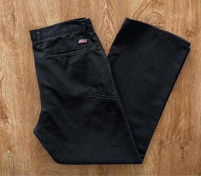 Pantalon large/baggy noir Dickies Genuine pour homme, taille W 33 (43 taille française) - photo numéro 2