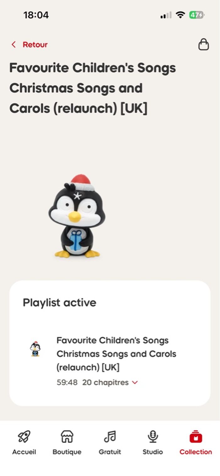 English tonie : Christmas songs - photo numéro 3