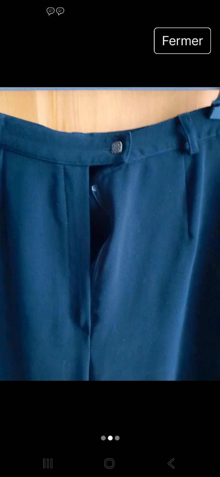 Pantalon fluide noir - photo numéro 2