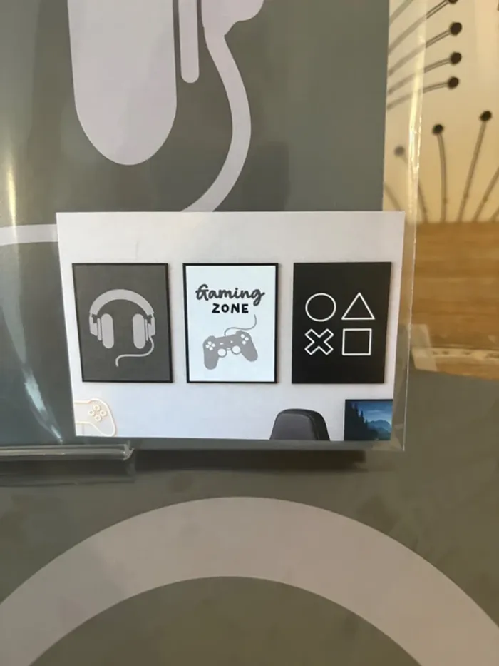 Affiches “Gaming Zone” pour chambre enfant - photo numéro 2