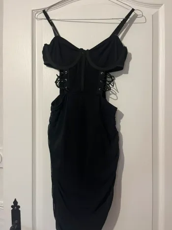 robe noir sexy shein taille S