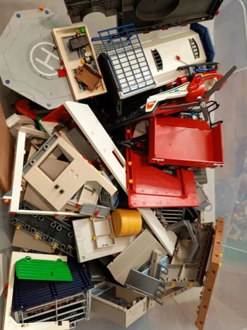 Lot de piéces playmobil en vrac