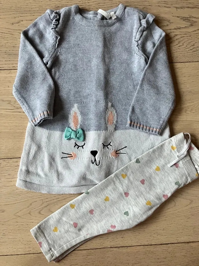 Lot vêtements bébé fille 12 mois - photo numéro 4