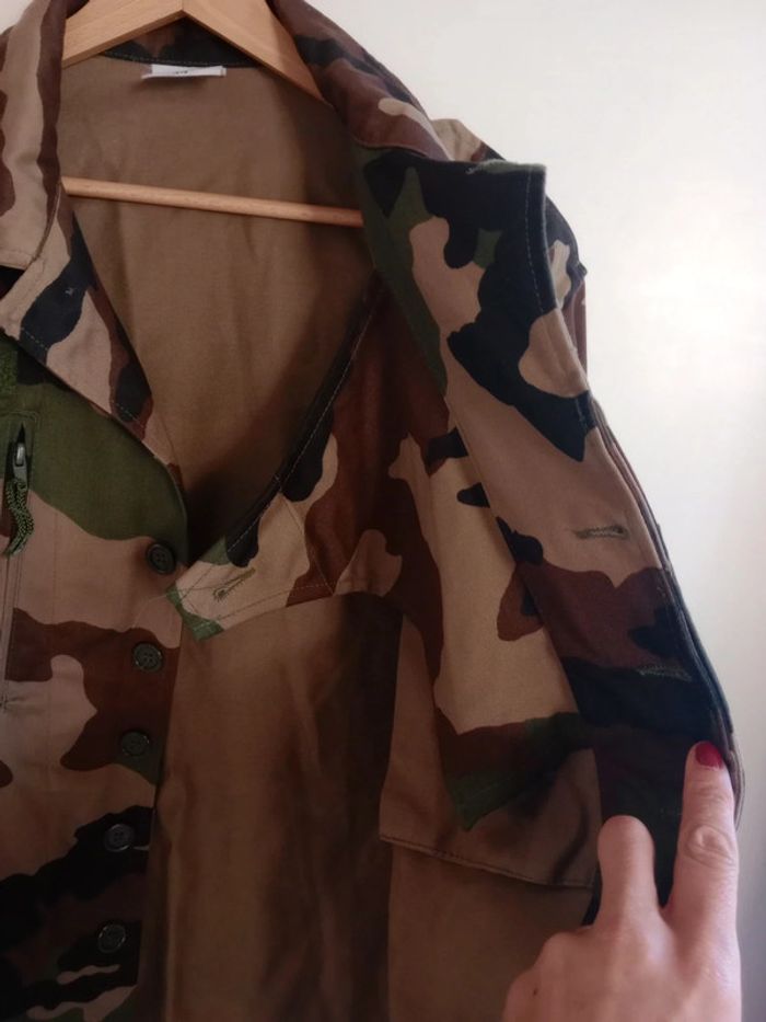 Veste militaire homme 44 camouflage - photo numéro 7