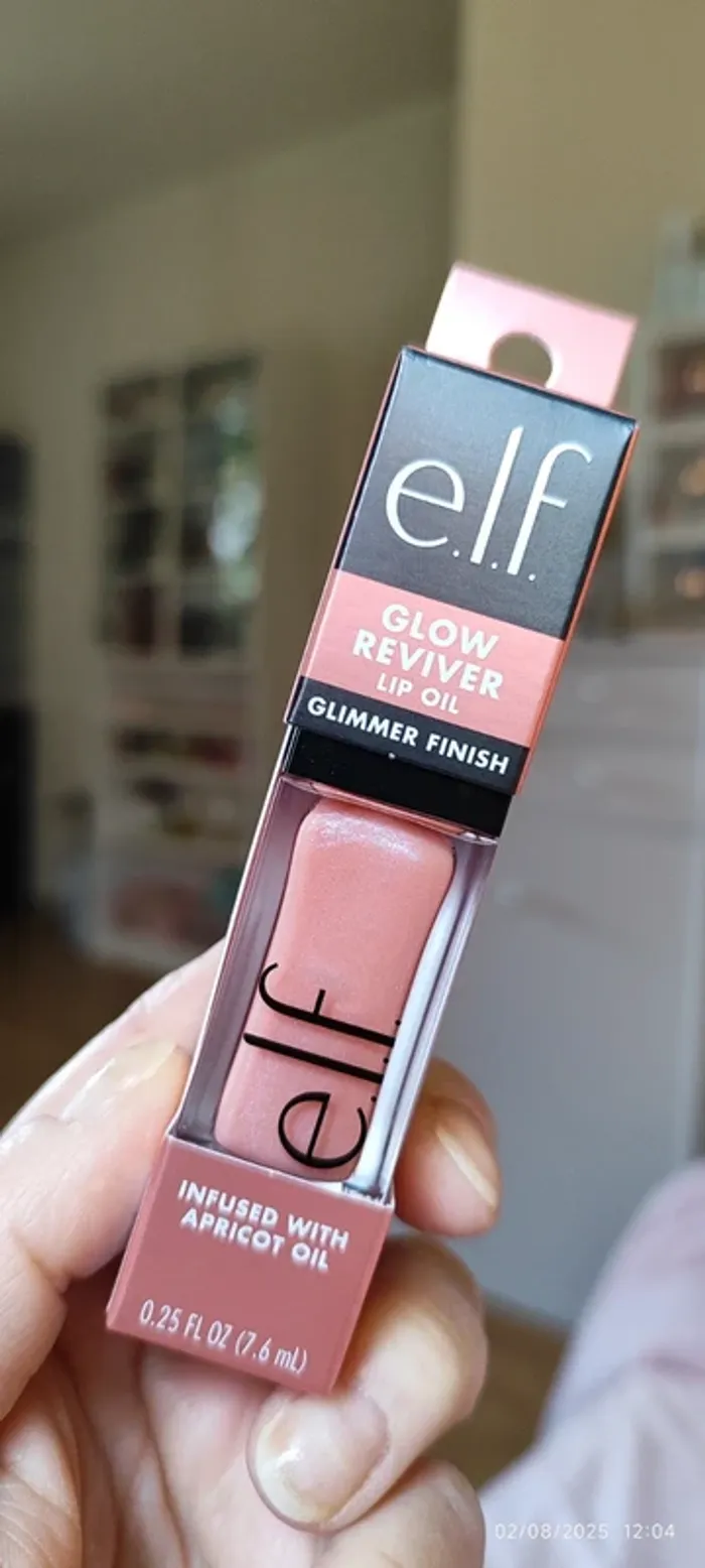 Elf Cosmetics Glow Reviver Lip Oil Glimmer Finish Teinte Candy Coded - photo numéro 2