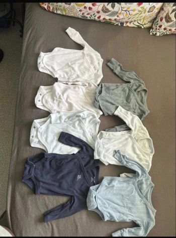 Lot de body grande manche 