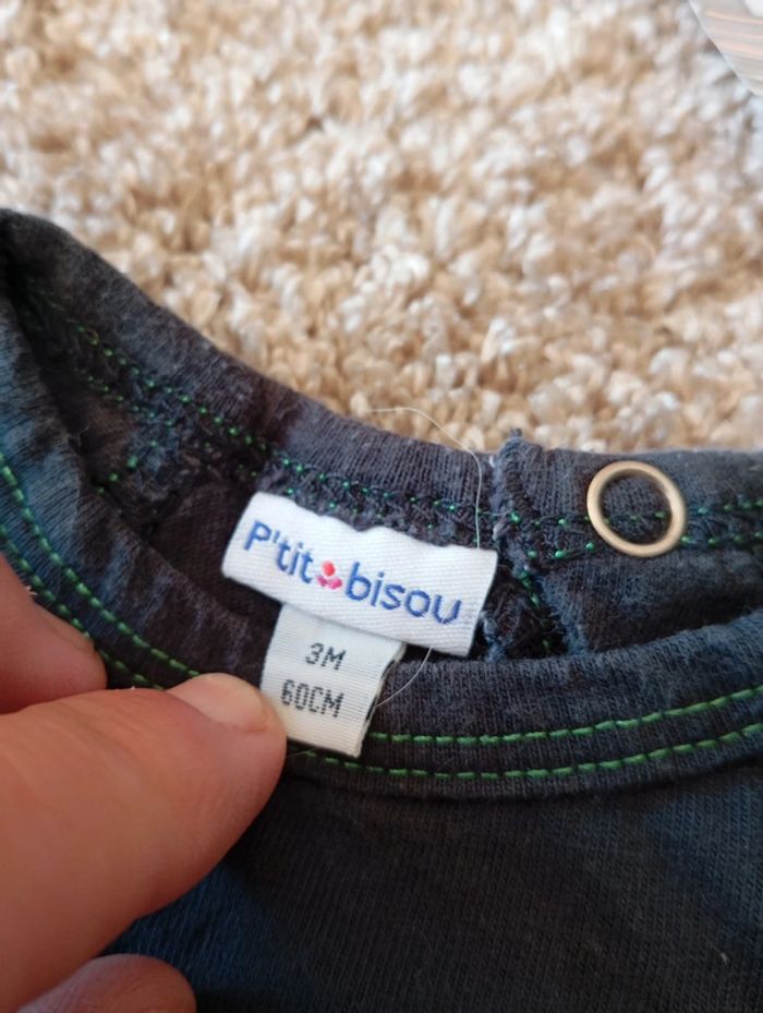 T-shirt 3 mois - photo numéro 2