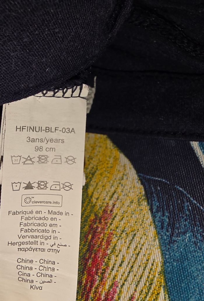 Jegging bleu marine 3 ans - photo numéro 5