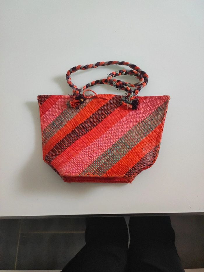 Petit sac été en paille - photo numéro 2