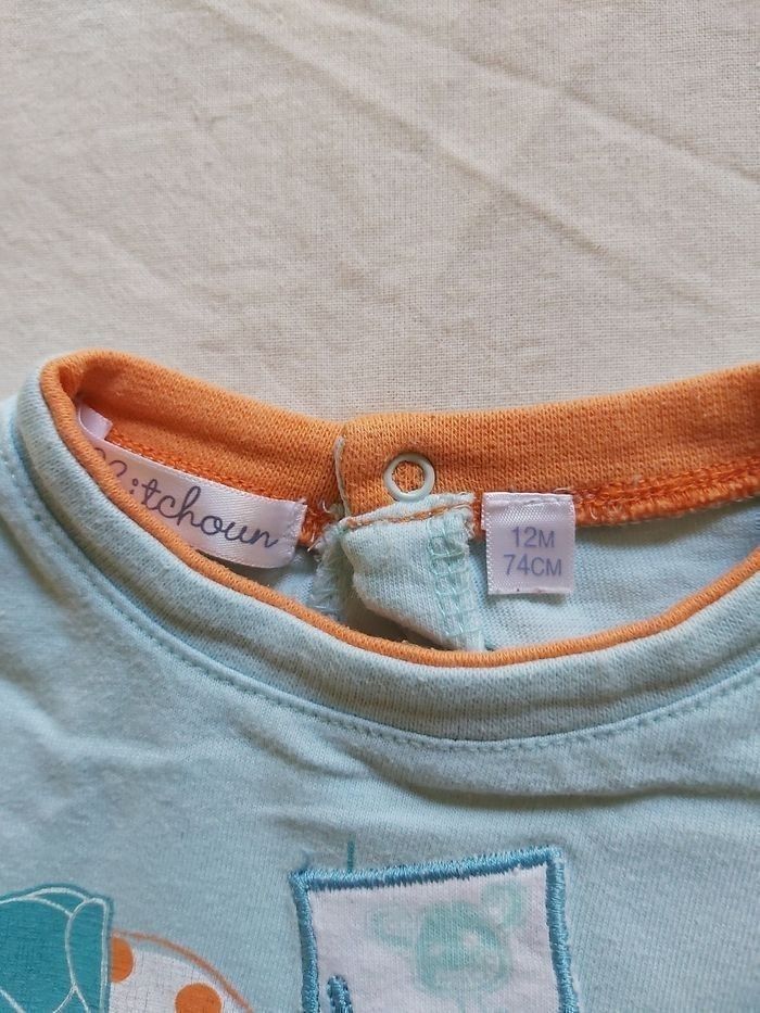 Tshirt manche courte 12 mois - photo numéro 2