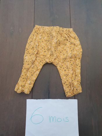 Pantalon léger en gaze de coton