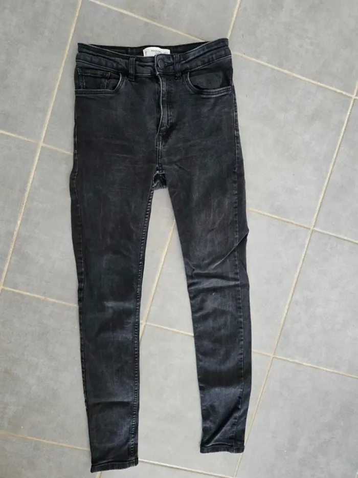 Jean skinny taille haute mango
