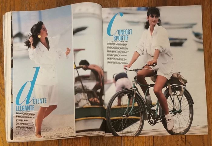 Ancien magazine Madame figaro 1986 N°12908 vintage - photo numéro 7
