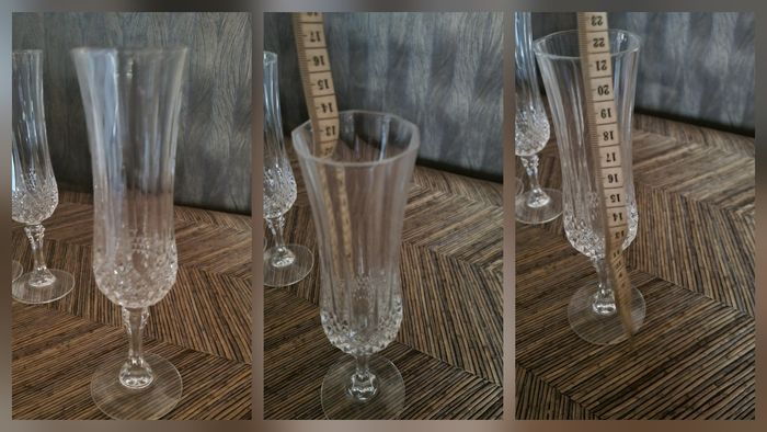 Ensemble de verres à pieds 16 pièces en Cristal - photo numéro 10
