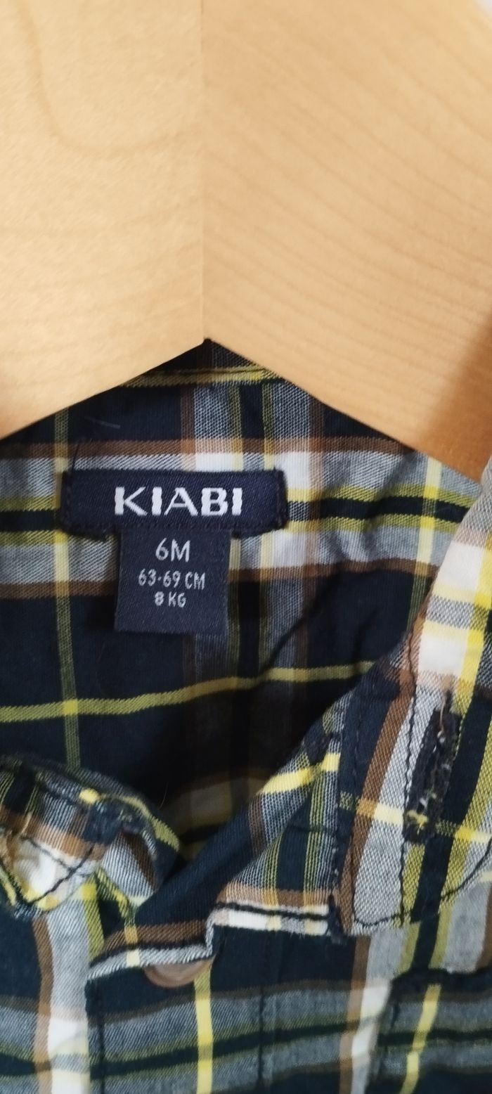 Chemise ML garçon 6 mois Kiabi - photo numéro 2
