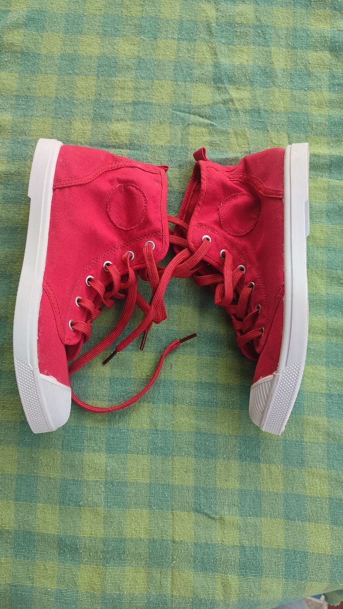 Baskets rouge neuves T37 - photo numéro 5