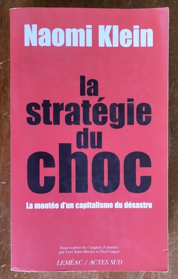 La stratégie du choc