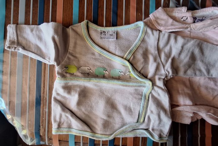 Lot de 4 hauts de naissance - photo numéro 2