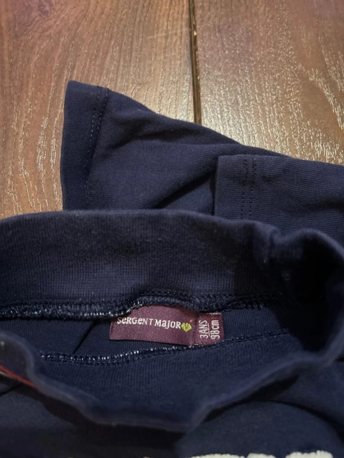 ensemble de 2 sous pulls à col roulé garcon Sergent Major taille 3 ans - photo numéro 6