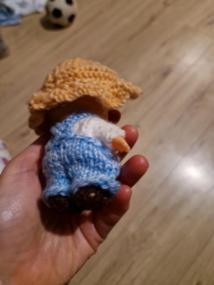 Petite poupée vintage tricot - photo numéro 4